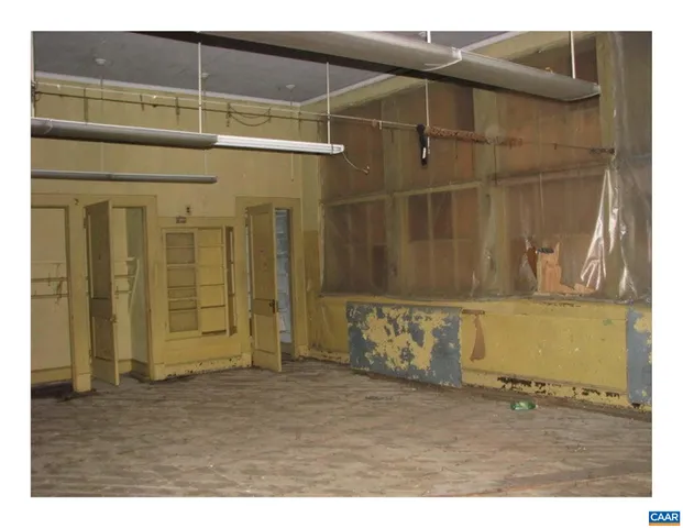 a view of wooden floor