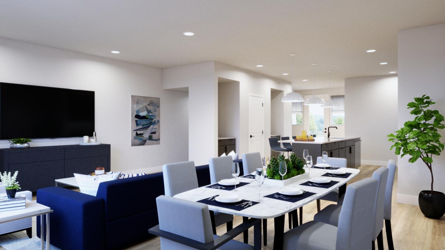 2751 Oak Road Walnut Creek, CA 94597 - Photo 2 of 13 a living room with furniture and a flat screen tv