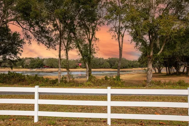 a view of outdoor space with trees