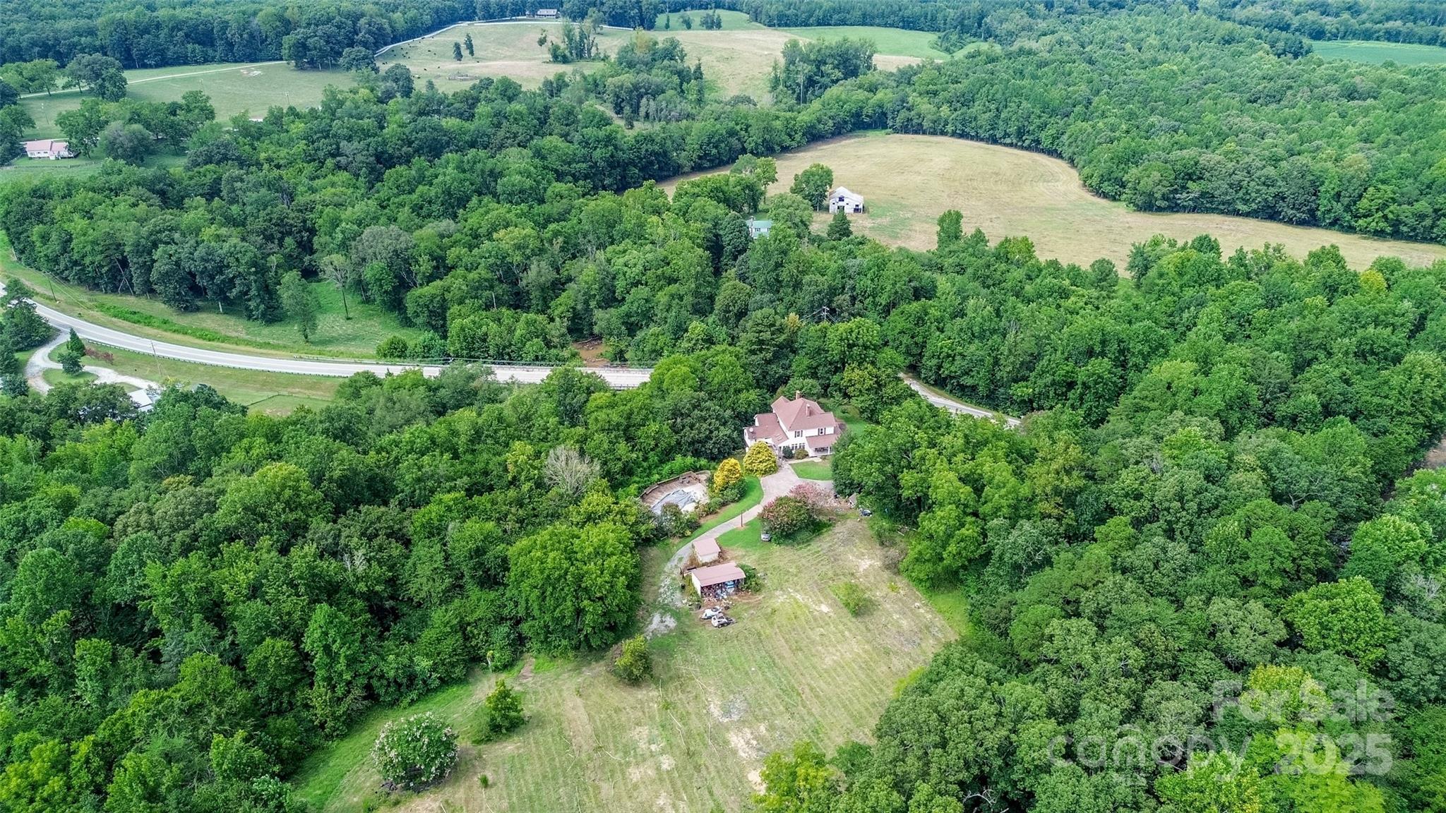 10245 Cool Springs Road Cleveland, NC 27013 - Photo 42 of 48 a view of a garden