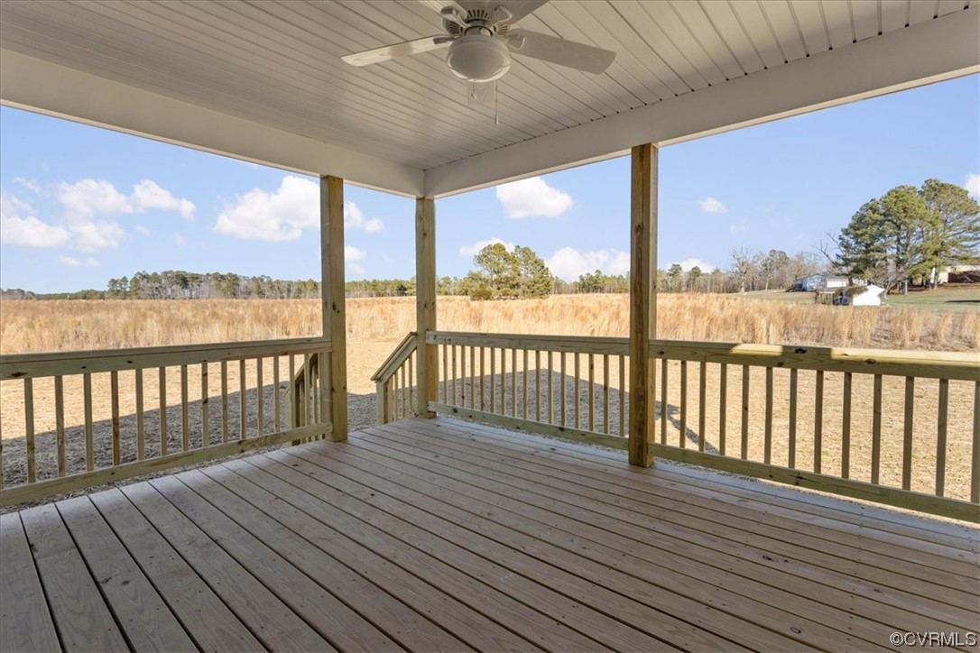 19805 Log Road Disputanta, VA 23842 - Photo 27 of 27 a view of a balcony with wooden floor