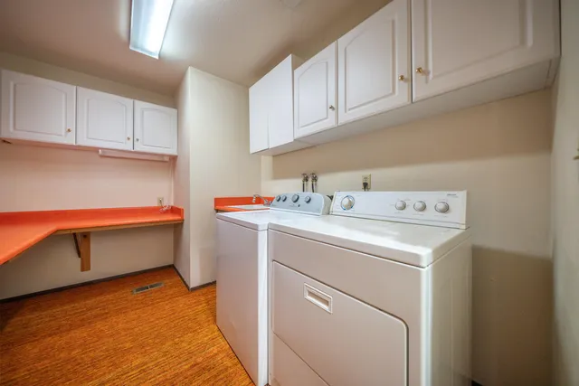 a house with trees in front of it