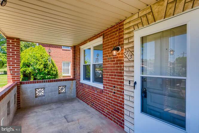 2713 Southbrook Road Baltimore, MD 21222 - Photo 4 of 26 Covered Front Porch