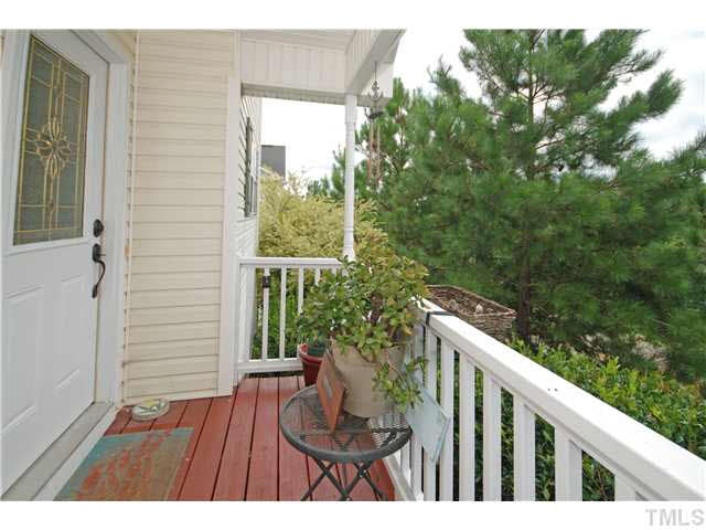 4712 Valley Stream Drive Raleigh, NC 27616 - Photo 3 of 25 a view of balcony with wooden floor