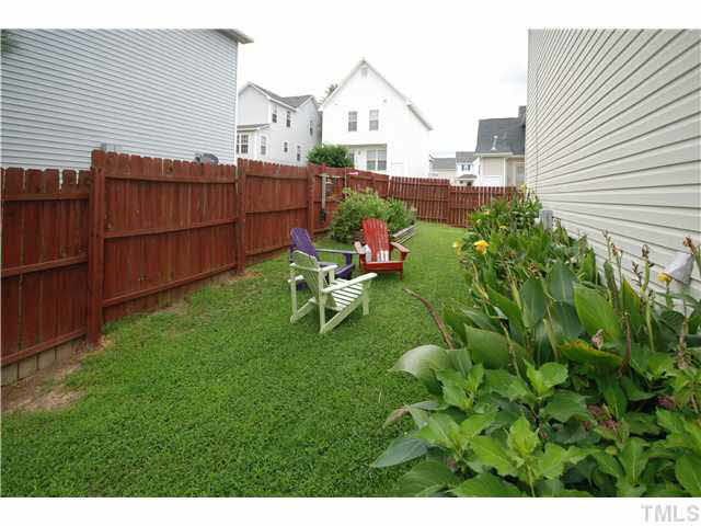 4712 Valley Stream Drive Raleigh, NC 27616 - Photo 20 of 25 a view of a backyard with plants