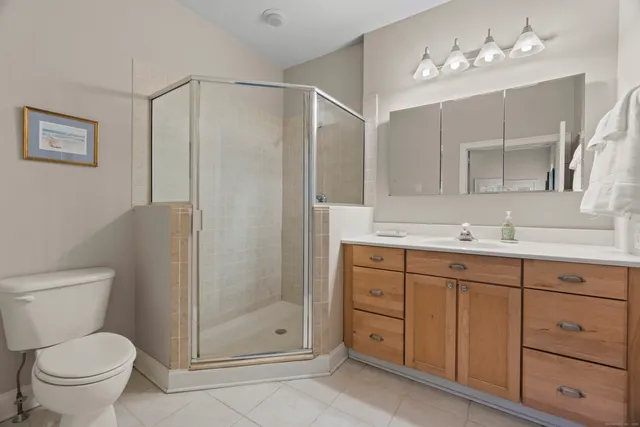 a view of backyard with green space