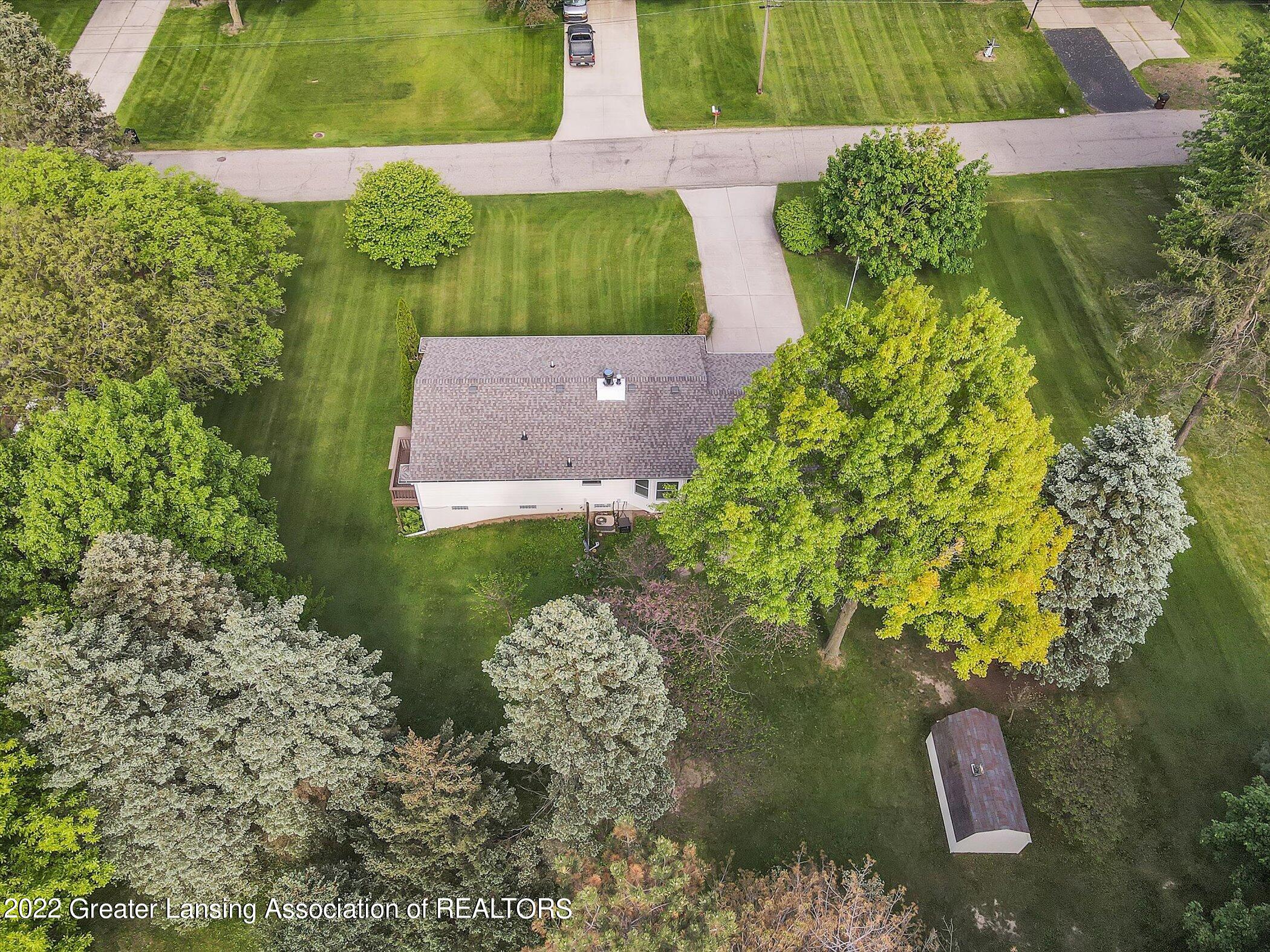 12854 Rambler Road Dewitt, MI 48820 - Photo 43 of 48 Aerial View