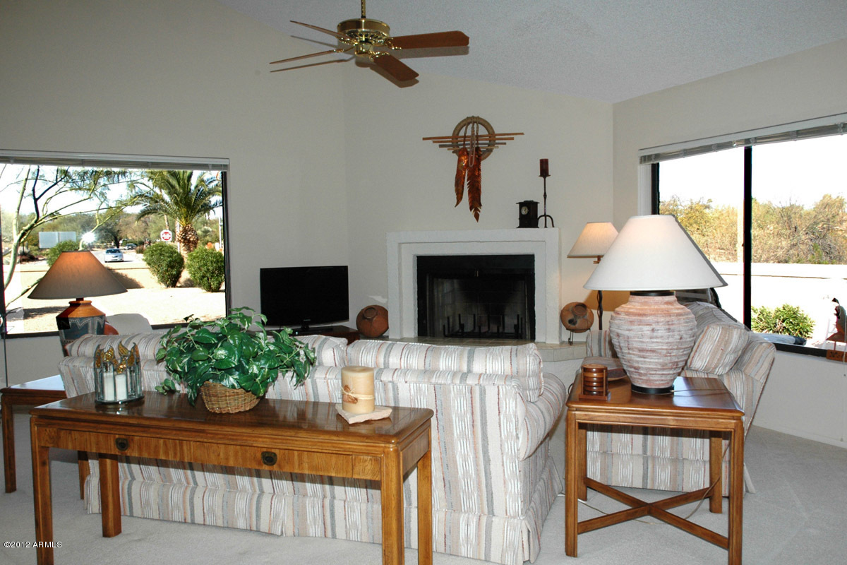 25609 Forest Road, Unit 4 Rio Verde, AZ 85263 - Photo 3 of 8 Fireplace
