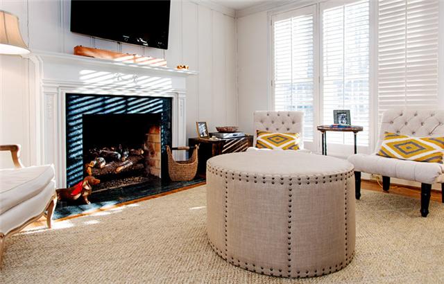 106 Alton Road Nashville, TN 37205 - Photo 3 of 15 Enjoy the warmth of the fireplace in the living room