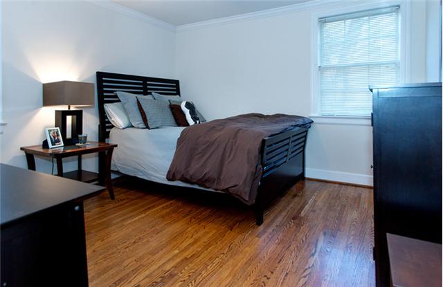 106 Alton Road Nashville, TN 37205 - Photo 10 of 15 Second bedroom with hardwoods and crown molding