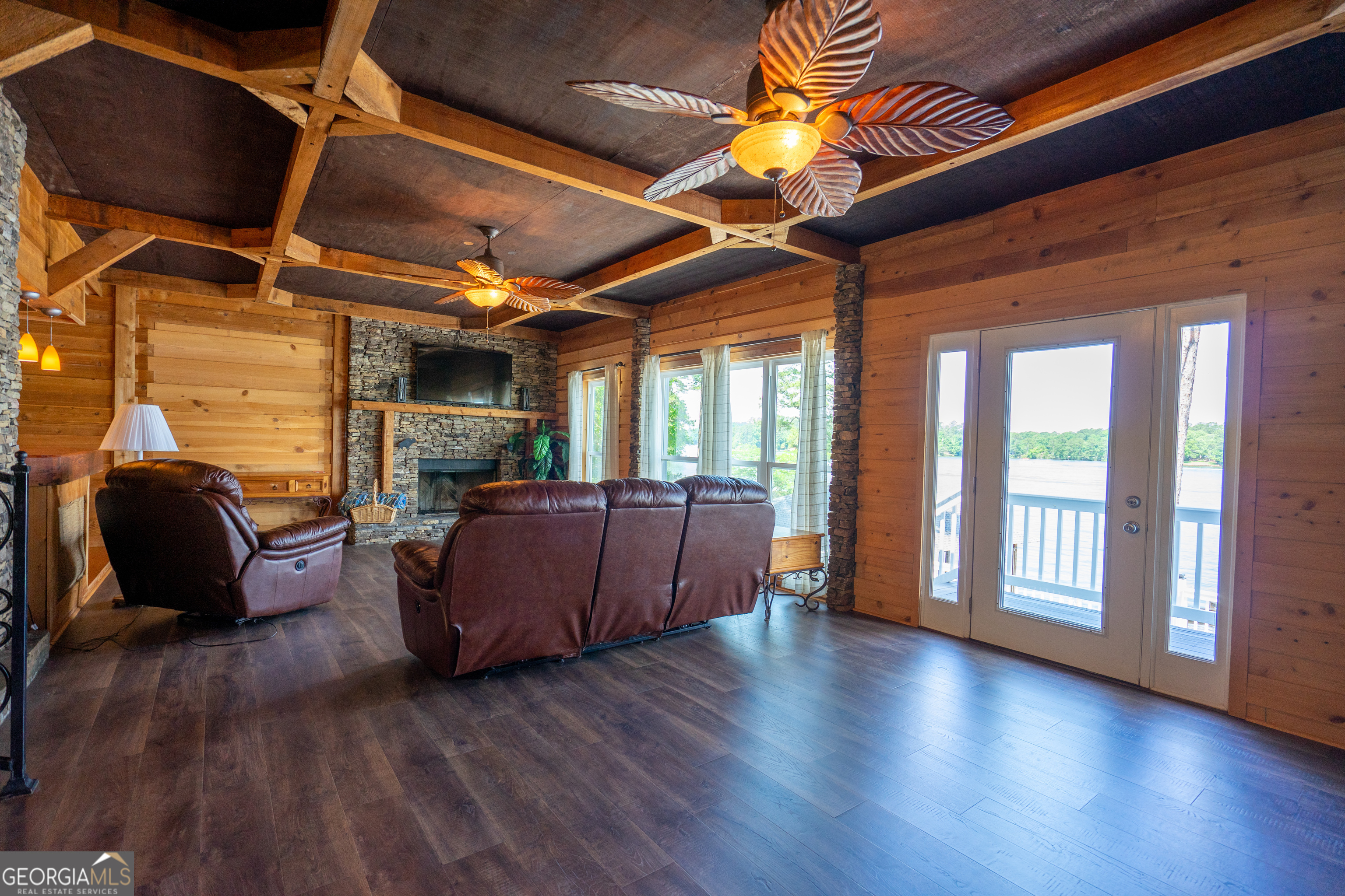 230 Kelly Drive Hamilton, GA 31811 - Photo 14 of 53 a living room with furniture and a fireplace
