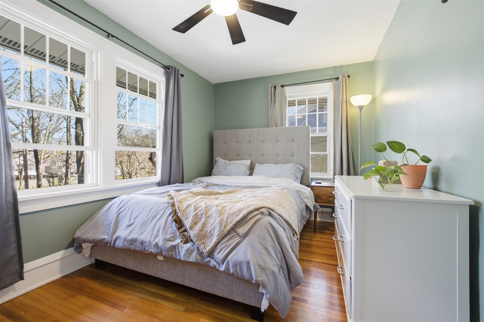 600 Normal Avenue Normal, IL 61761 - Photo 16 of 29 a bedroom with a bed table and window