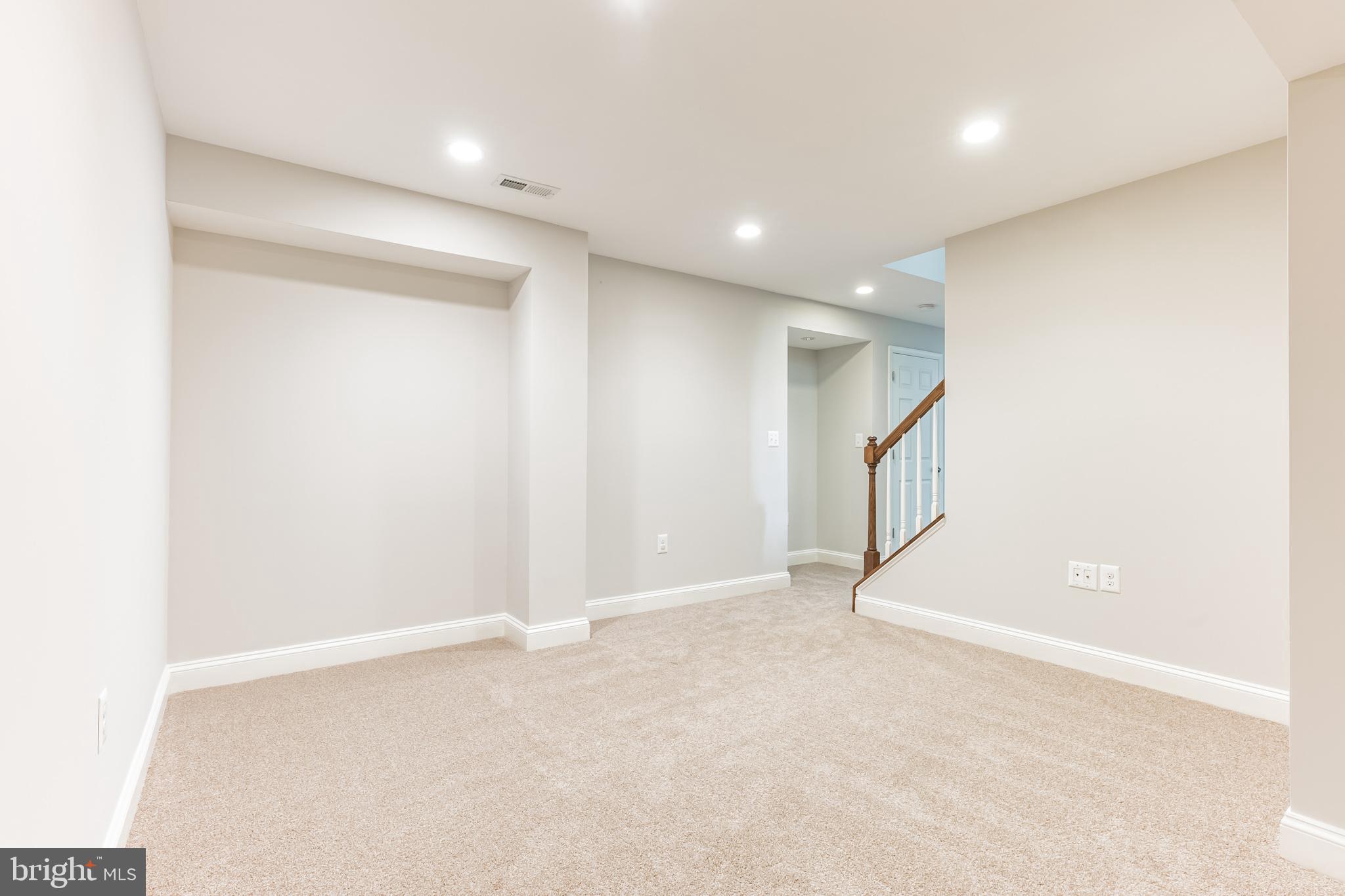 1925 Rudolph Lane Lusby, MD 20657 - Photo 38 of 58 Fully Finished Basement: Living Room 1