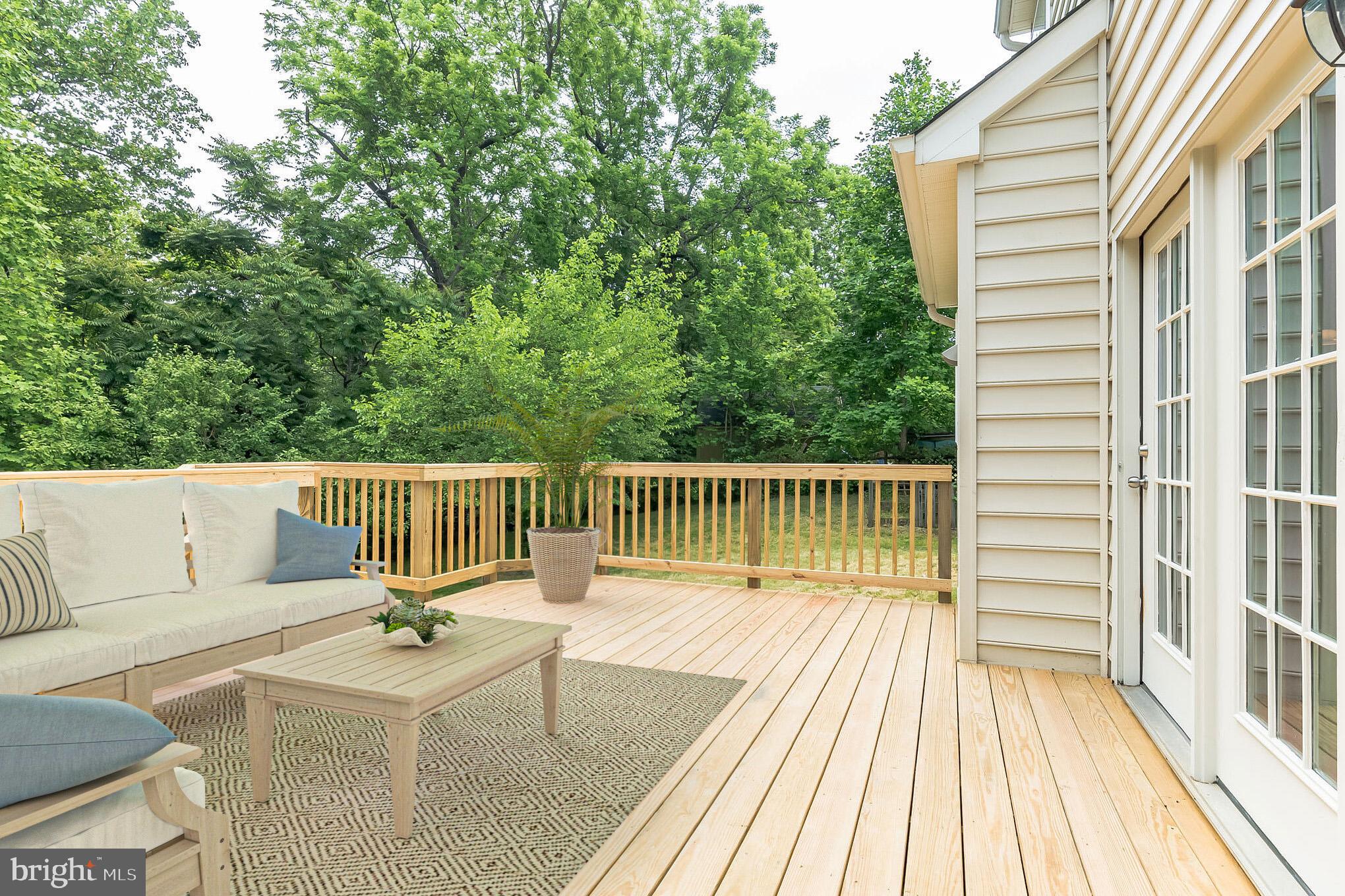 1925 Rudolph Lane Lusby, MD 20657 - Photo 47 of 58 Large, new deck!