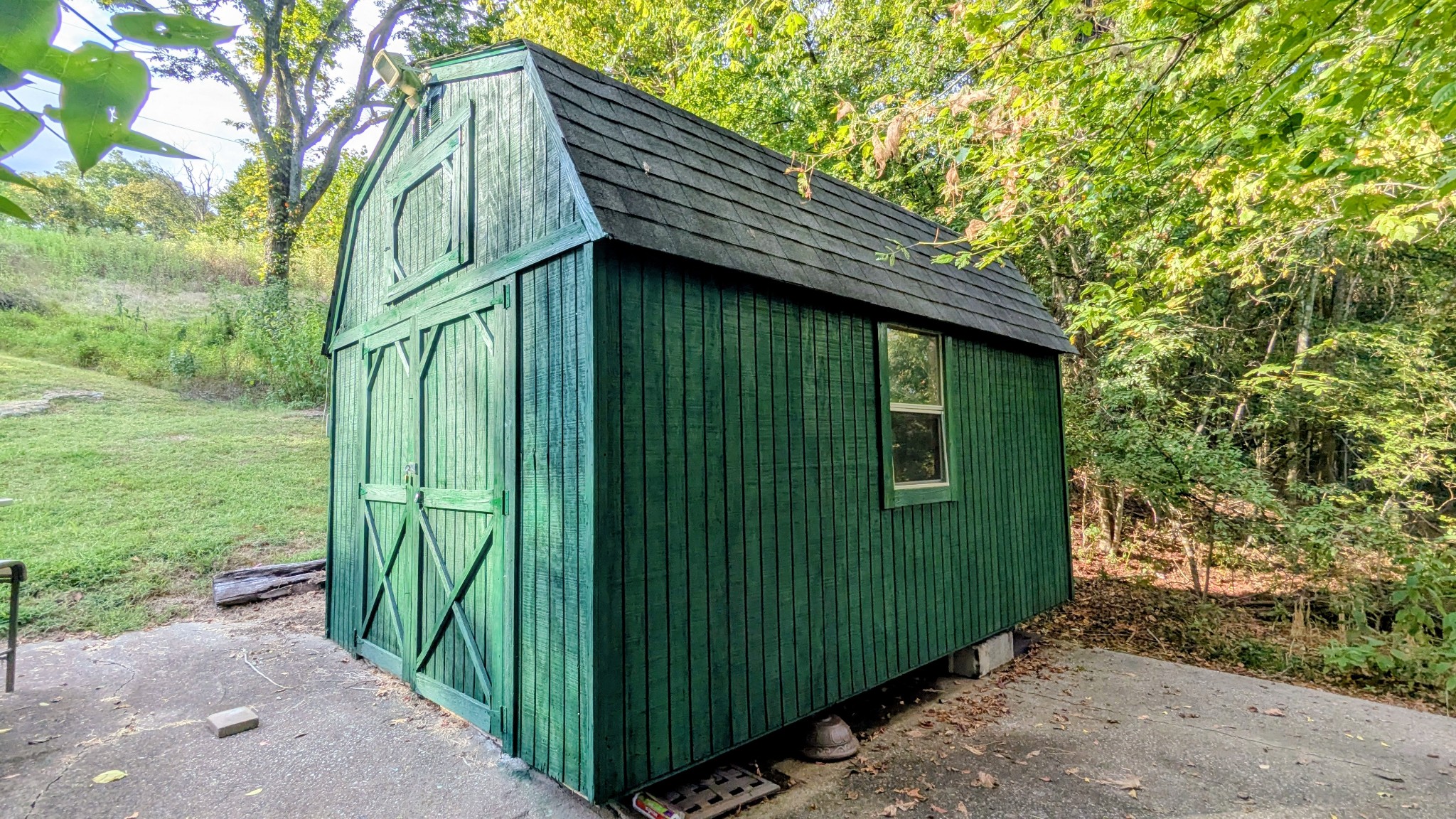 335 Turkey Creek Road Carthage, TN 37030 - Photo 32 of 36 a view of a backyard with plants and large trees