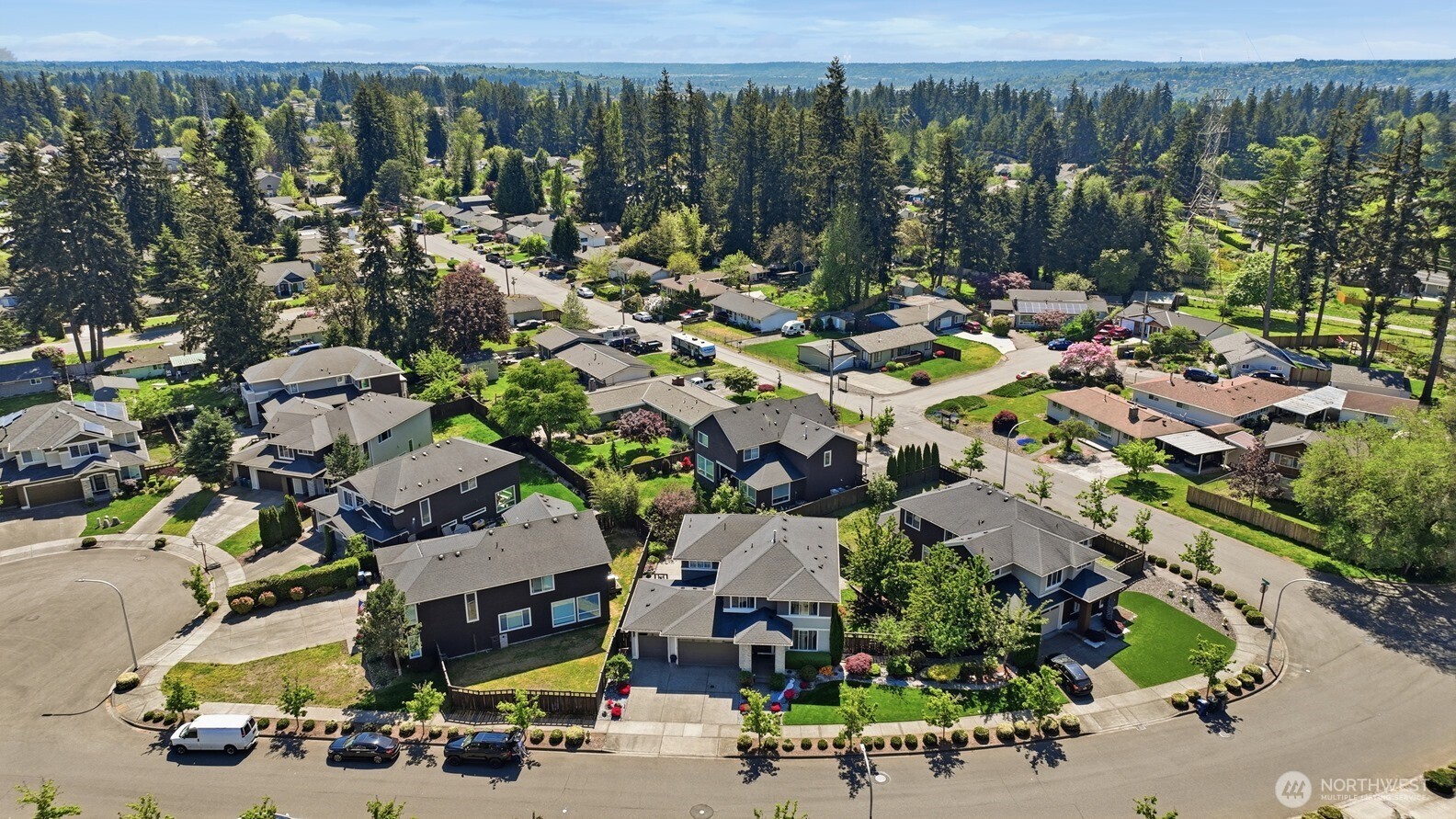 3709 Northeast 24th Street Renton, WA 98056 - Photo 36 of 37 an aerial view of multiple house