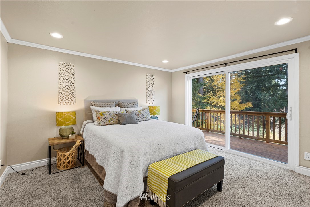 4321 234th Place Southeast Bothell, WA 98021 - Photo 10 of 25 a bedroom with a bed and a view of bedroom
