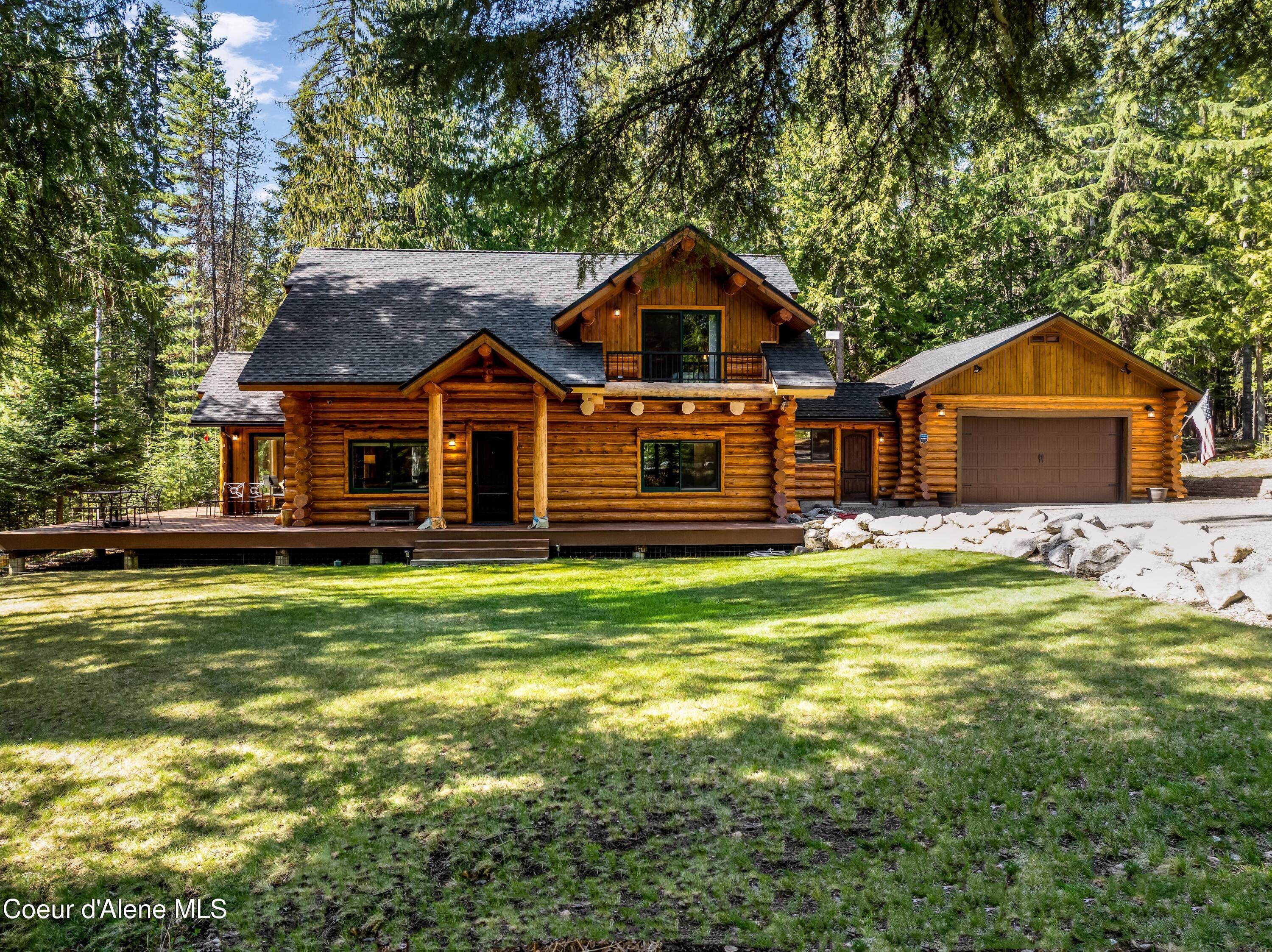 220 Cougar Run Road Priest Lake, ID 83856 - Photo 1 of 1 Custom Log Home on 1.05acres