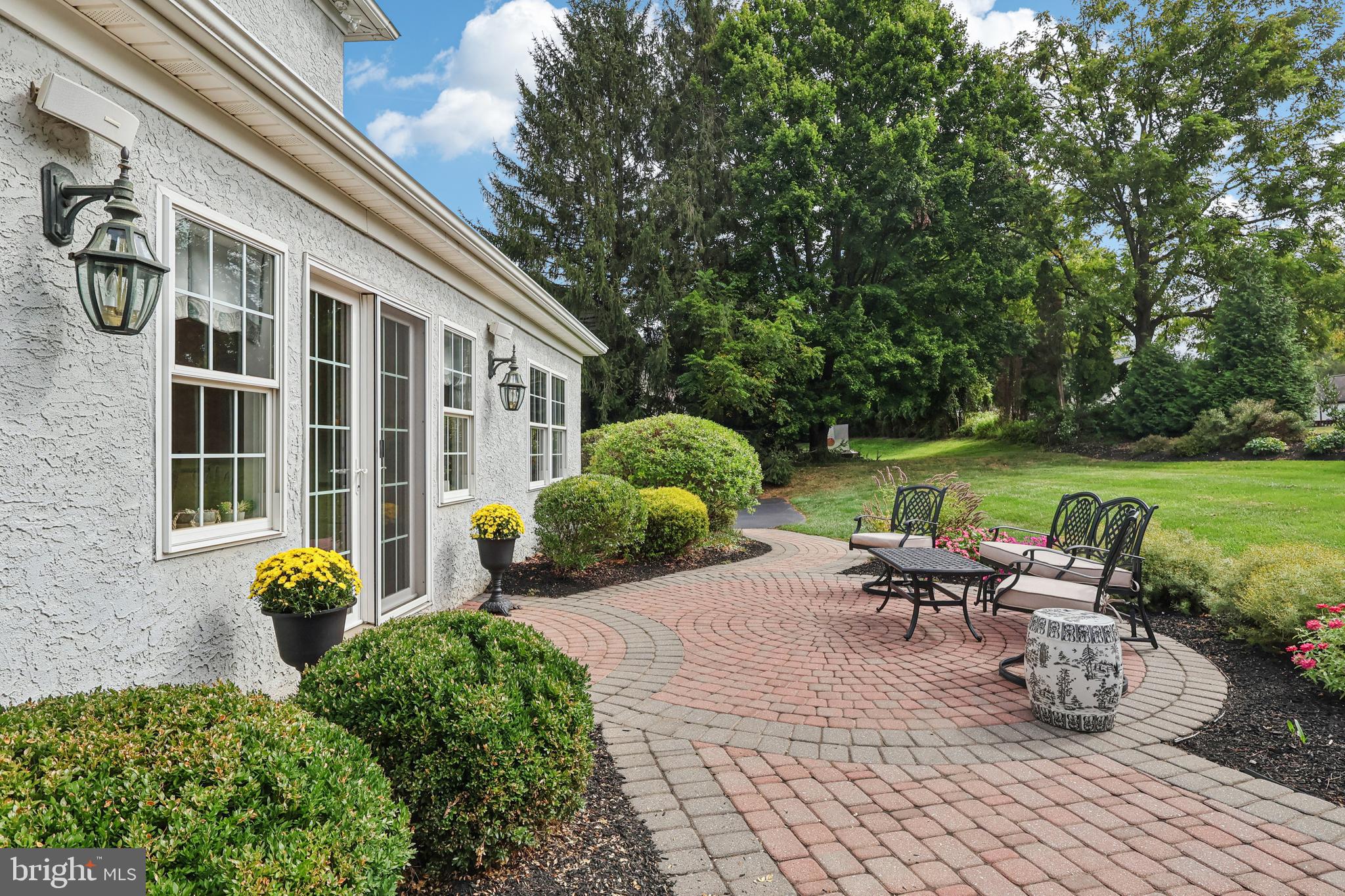 633 Foxfields Road Bryn Mawr, PA 19010 - Photo 37 of 44 Rear paver patio