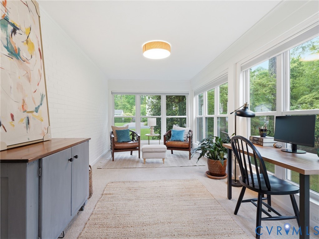 8803 Watlington Road Henrico, VA 23229 - Photo 10 of 31 Wall-to-wall windowed Florida room ideal for home