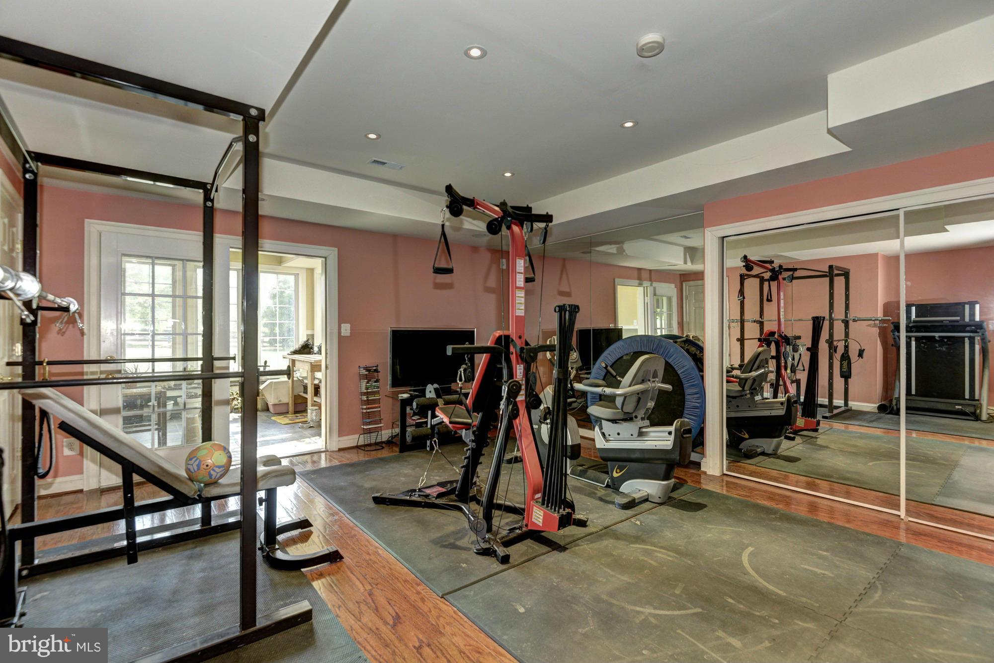 20500 Westerly Road Poolesville, MD 20837 - Photo 27 of 30 a view of a room with gym equipment