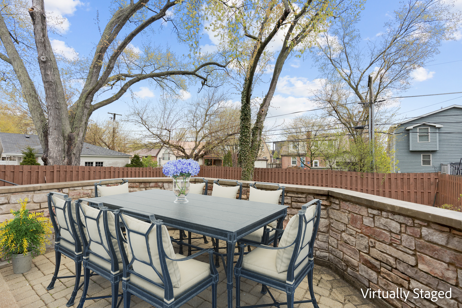 115 Washington Street Glenview, IL 60025 - Photo 14 of 40 a view of a patio with table and chairs