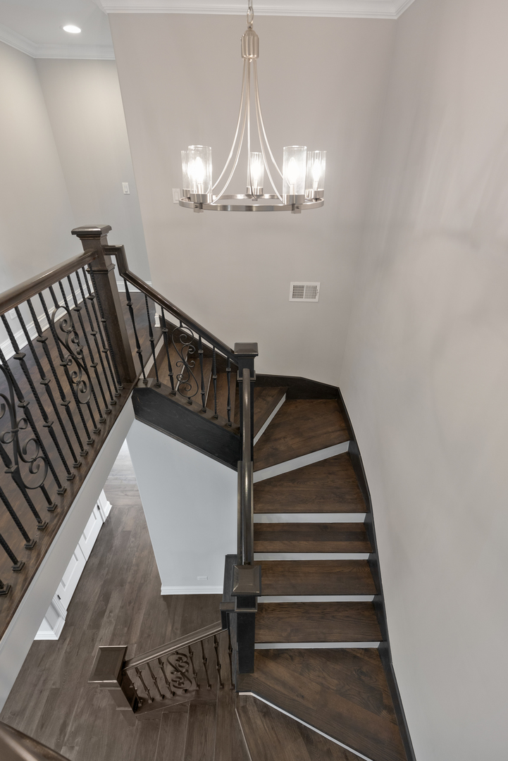 115 Washington Street Glenview, IL 60025 - Photo 17 of 40 a view of entryway and hall with wooden floor