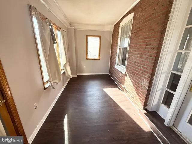 a view of an entryway with staircase