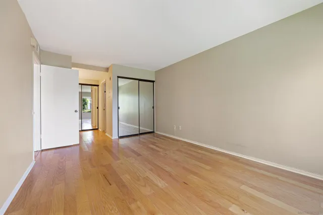 wooden floor in an empty room