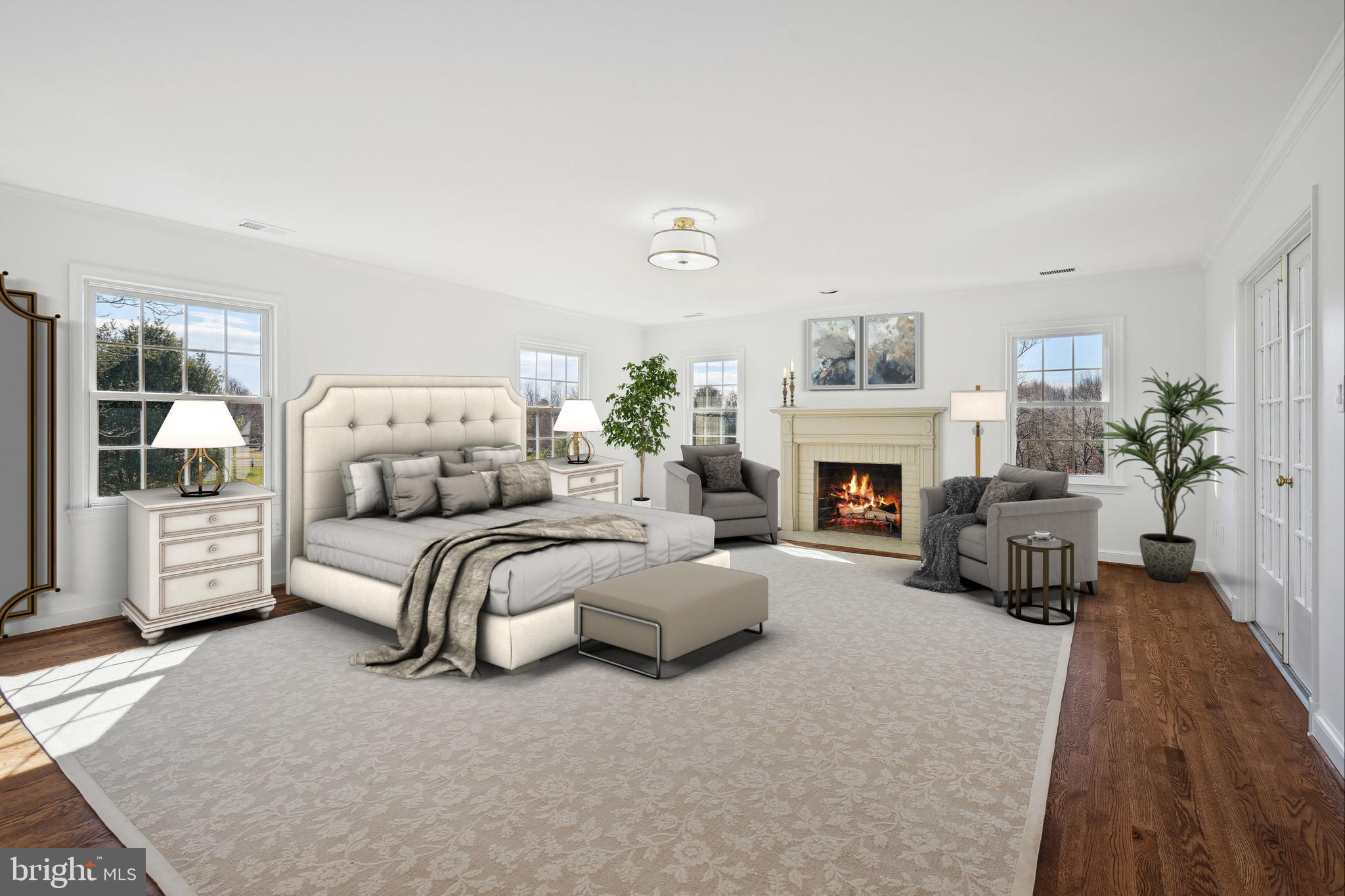 11512 Glen Road Potomac, MD 20854 - Photo 24 of 47 Primary suite - virtually staged