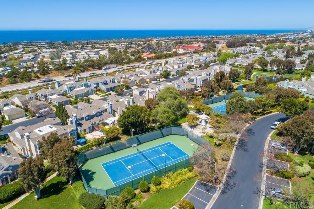 7010 Lantana Terrace Carlsbad, CA 92011 - Photo 22 of 45 an aerial view of residential houses with outdoor space