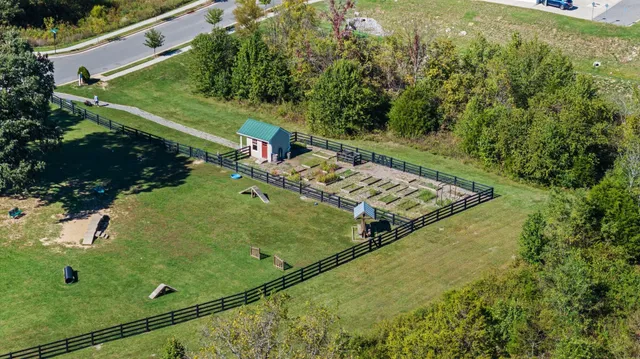 a view of outdoor space with seating area