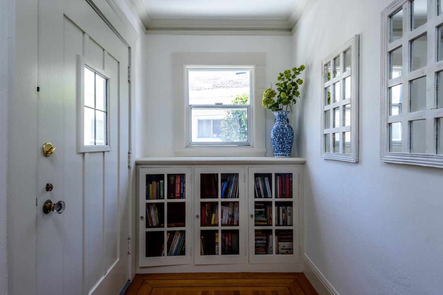 439 Primrose Road Burlingame, CA 94010 - Photo 5 of 28 a view of an entryway with staircase