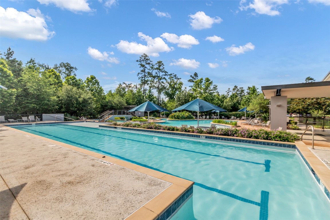 4060 Windsor Chase Drive Spring, TX 77386 - Photo 40 of 40 a view of swimming pool with a yard