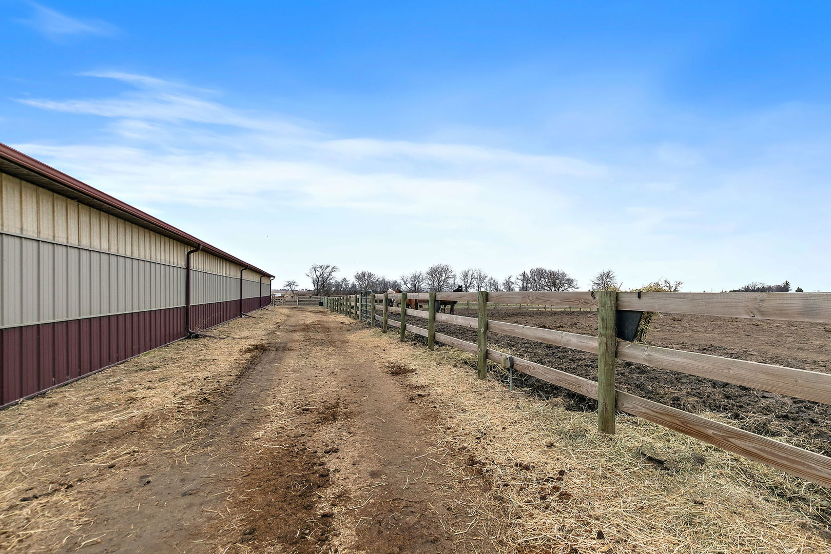 14N700 Factly Road Sycamore, IL 60178 - Photo 28 of 73 a view of a yard with wooden fence