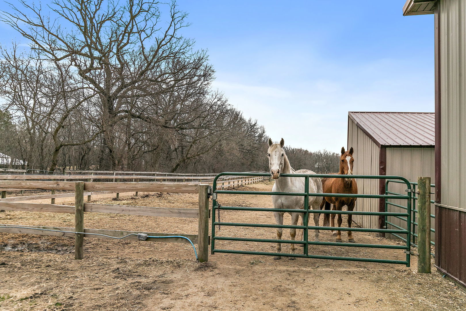 14N700 Factly Road Sycamore, IL 60178 - Photo 31 of 73 a view of a wooden house with a yard