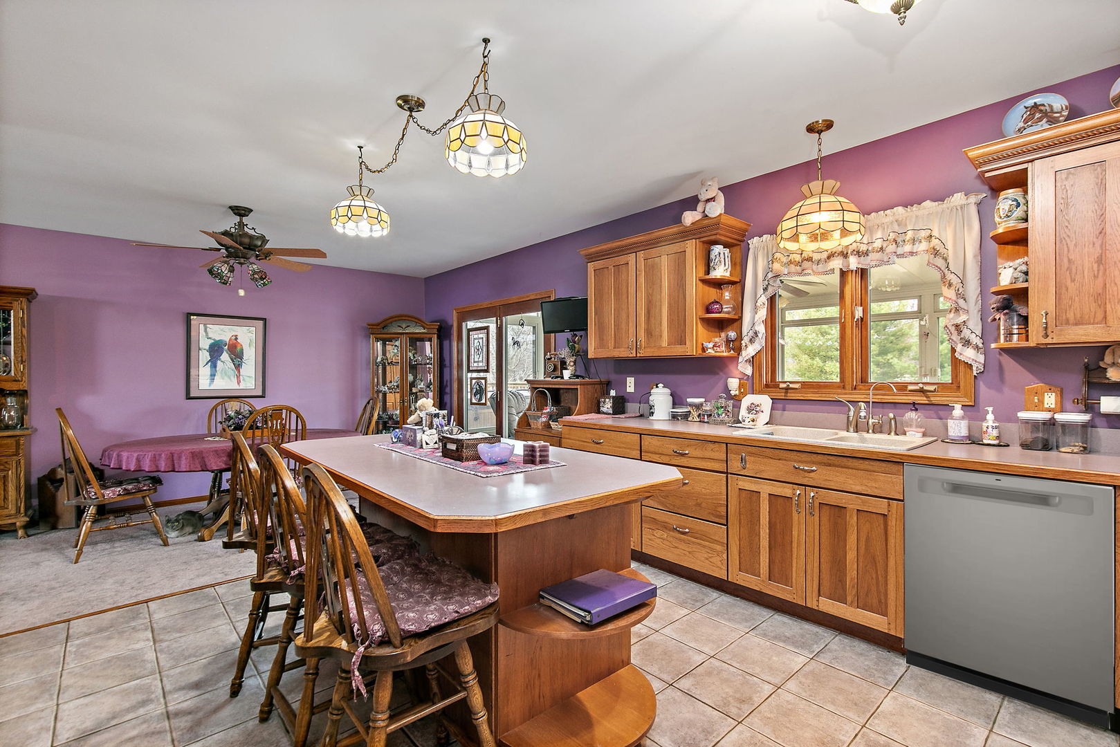 14N700 Factly Road Sycamore, IL 60178 - Photo 48 of 73 a view of a dining room and kitchen