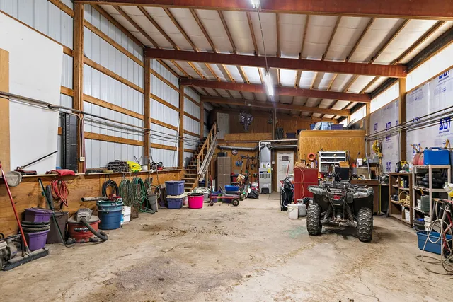a view of storage and utility room