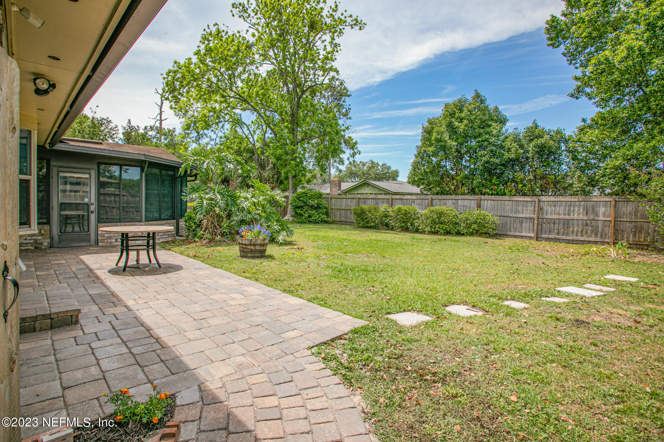 71 Vanderford Road East Orange Park, FL 32073 - Photo 35 of 52 a view of backyard with swimming pool