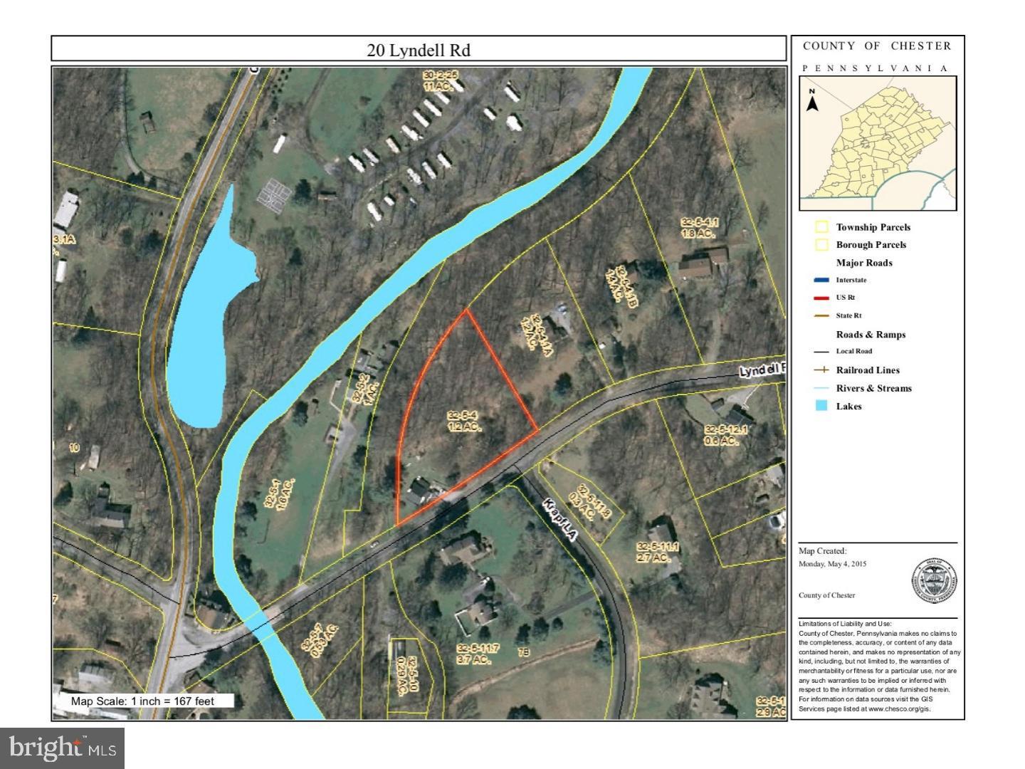 20 Lyndell Road Downingtown, PA 19335 - Photo 45 of 45 Plot Plan