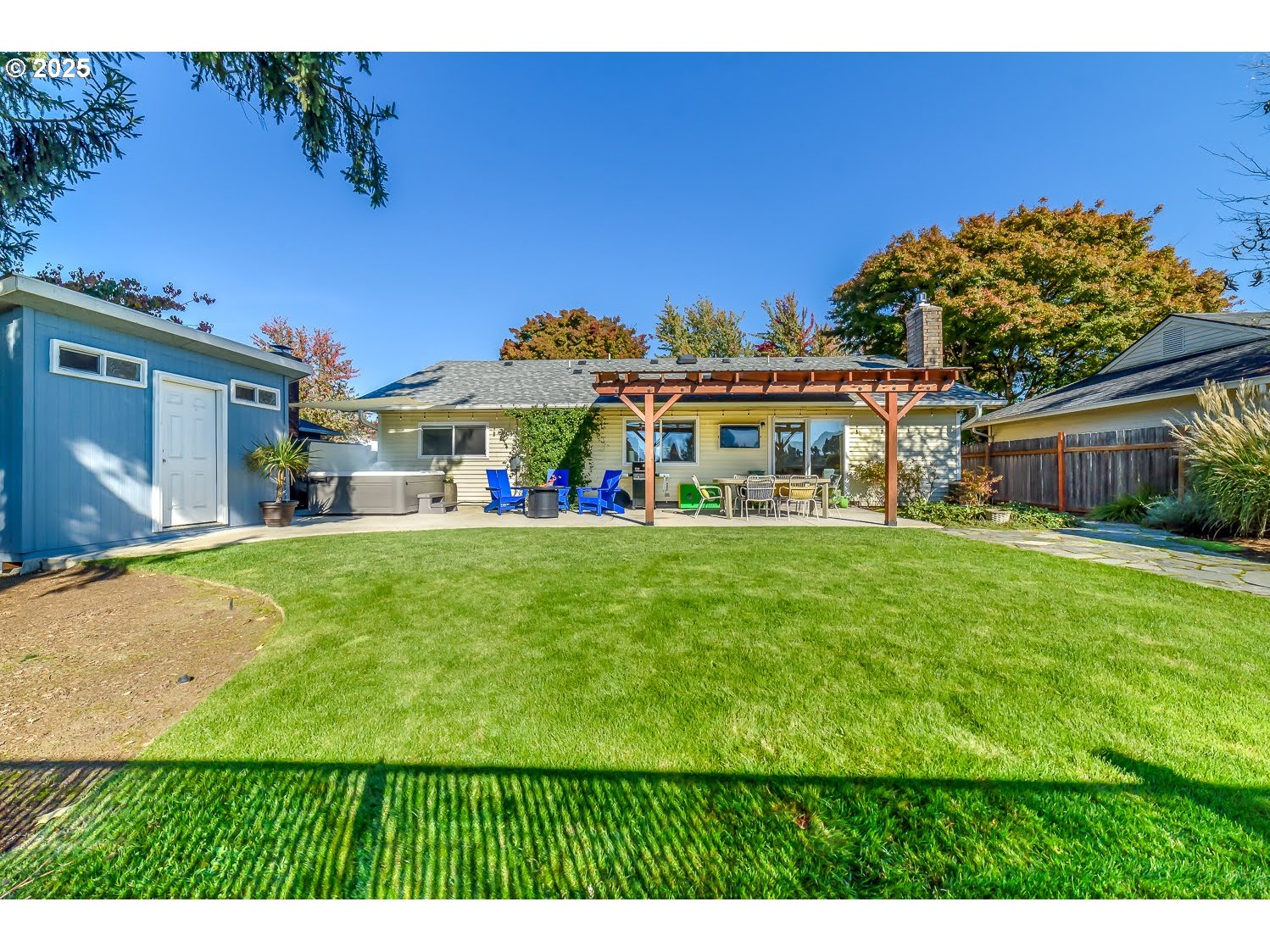 3052 Kentwood Drive Eugene, OR 97401 - Photo 39 of 43 a view of an house with outdoor space and seating area