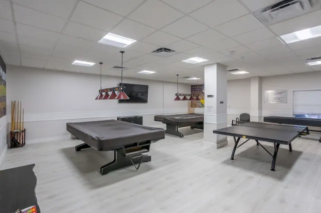 a view of a city with tall buildings