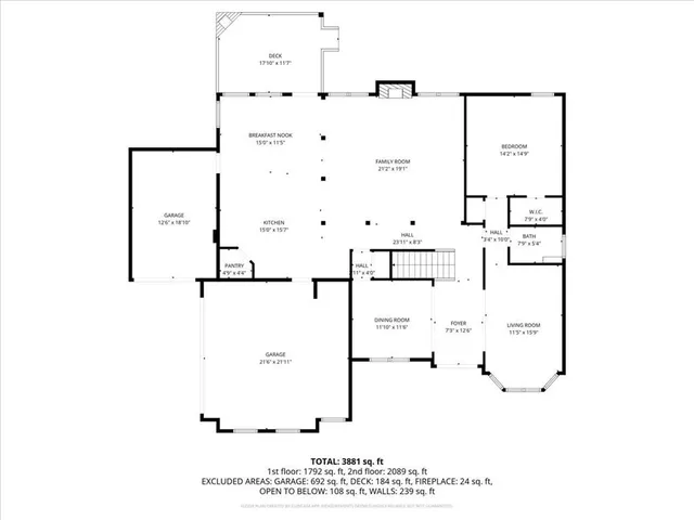 $725,000 | 191 Crystal Lake Boulevard, Hampton, GA 30228