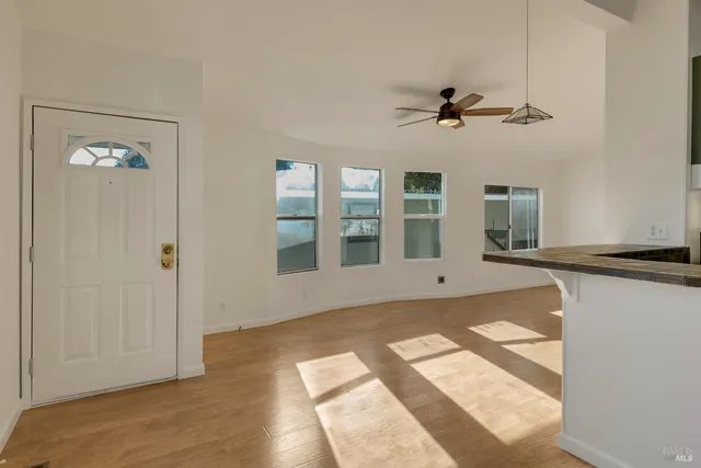 a view of an entryway