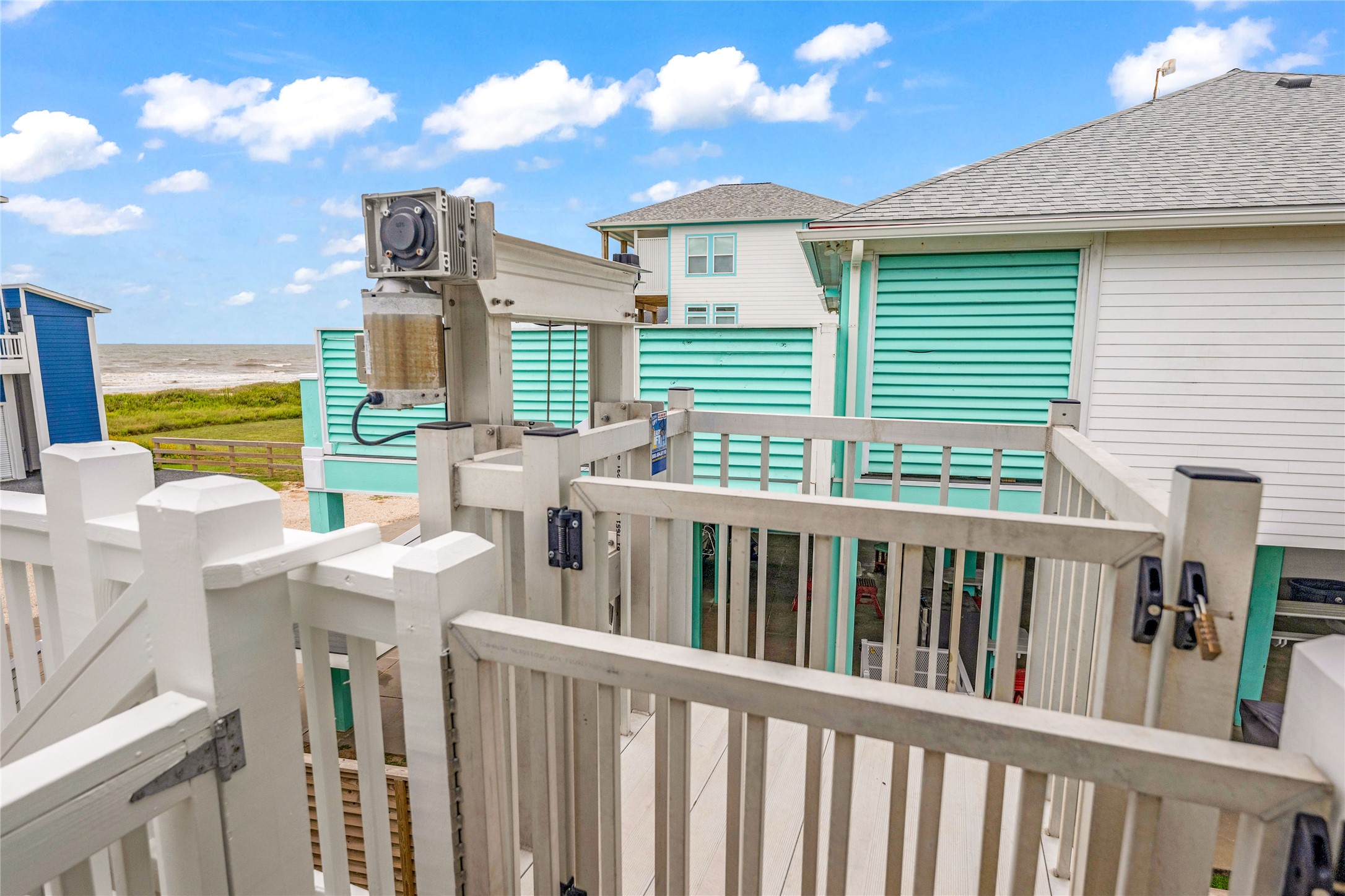 2477 Gilmore Crystal Beach, TX 77650 - Photo 30 of 40 a view of a house with a wooden deck
