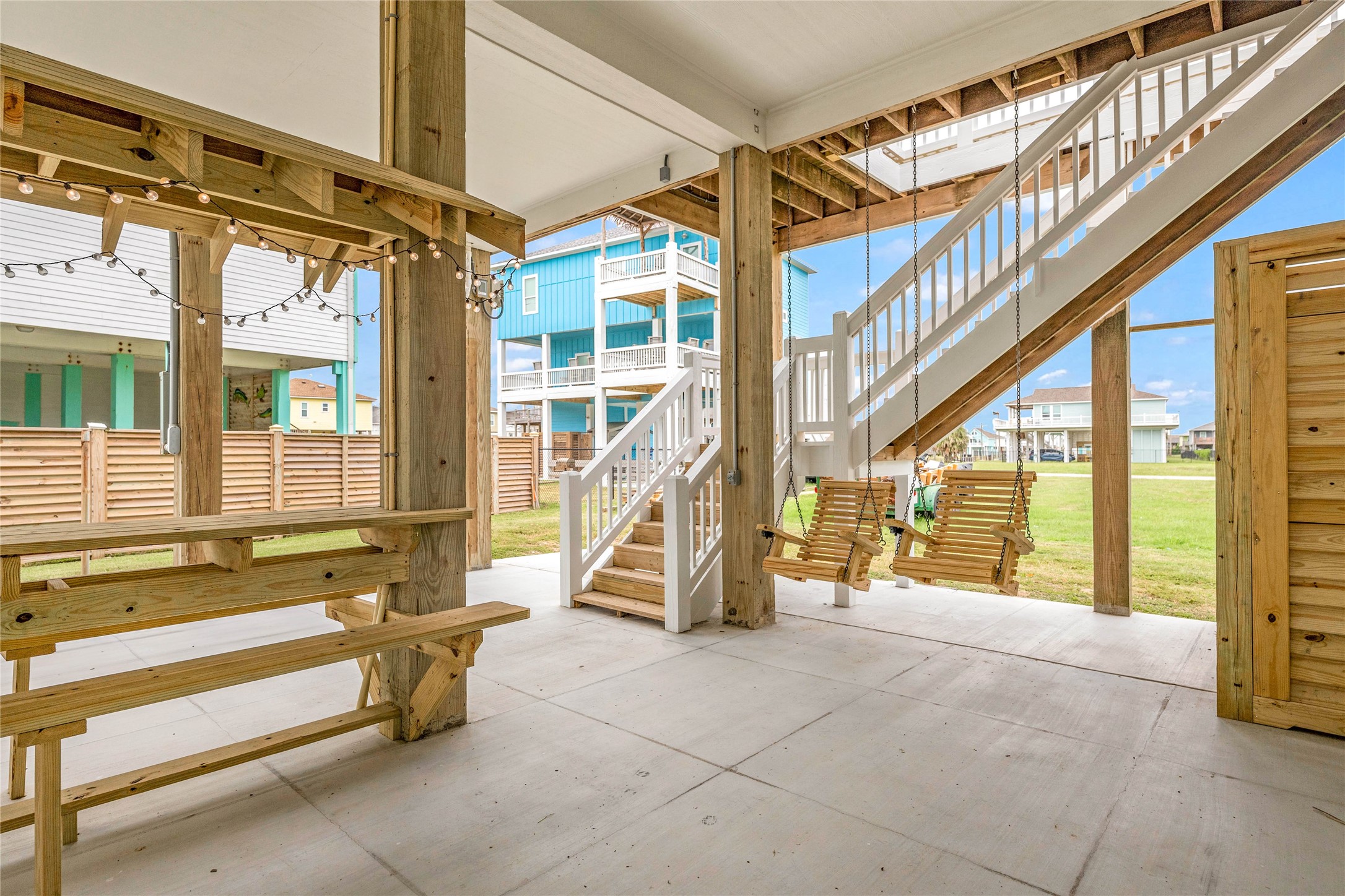 2477 Gilmore Crystal Beach, TX 77650 - Photo 32 of 40 a view of an outdoor sitting area