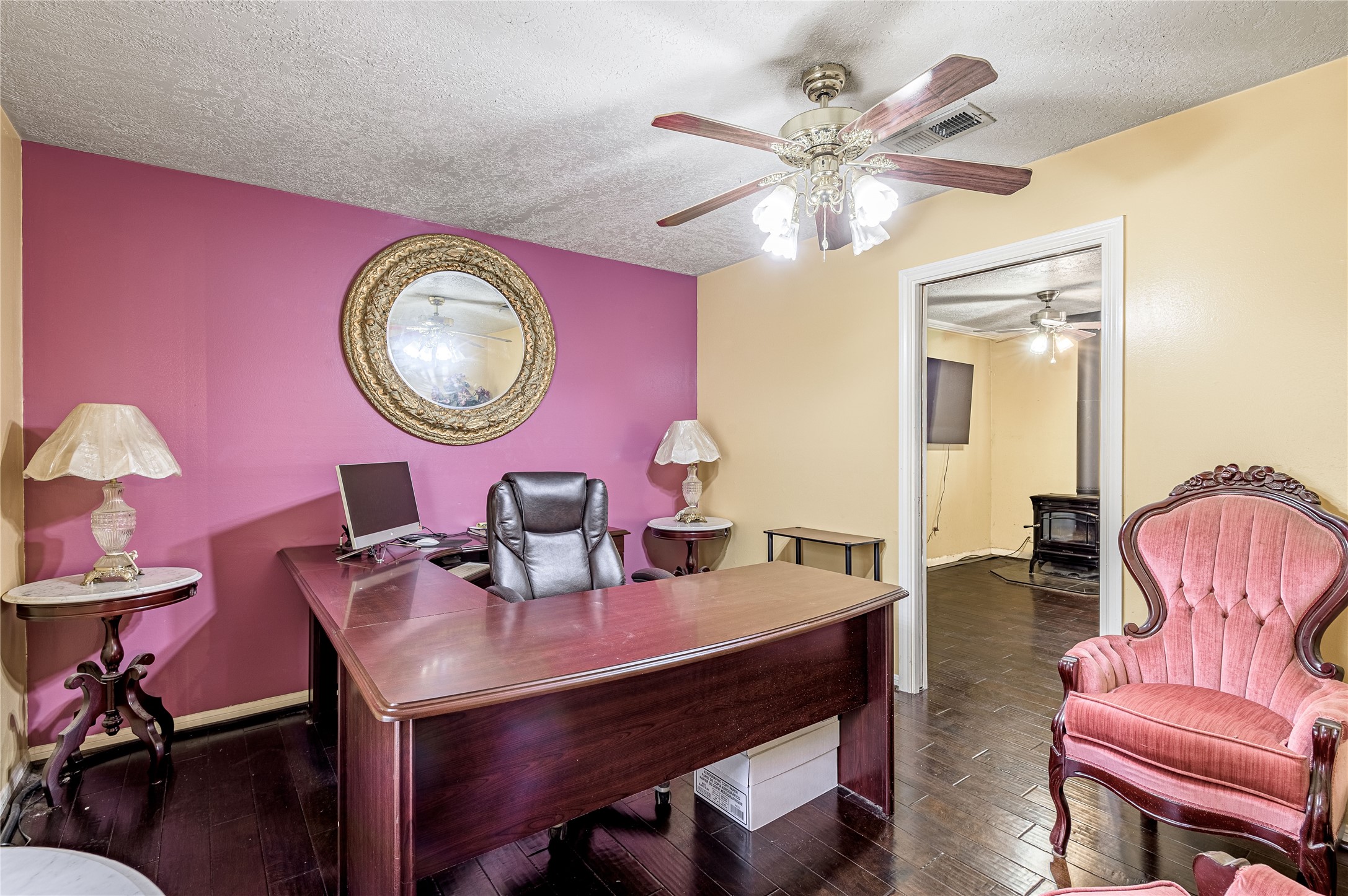 7640 Highway 75 Huntsville, TX 77340 - Photo 32 of 49 a view of a dining room with furniture and chandelier