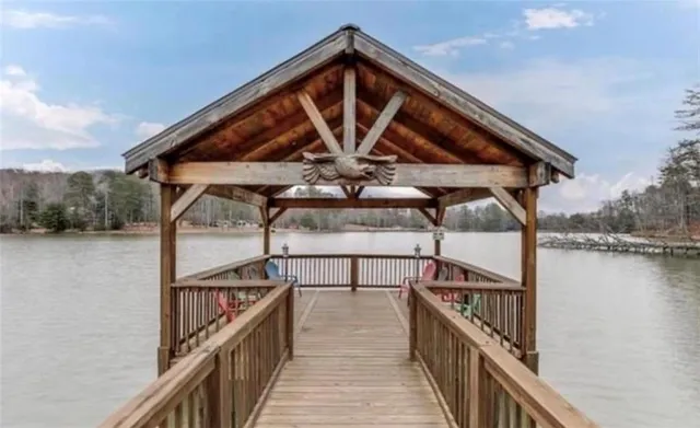 a view of balcony and deck