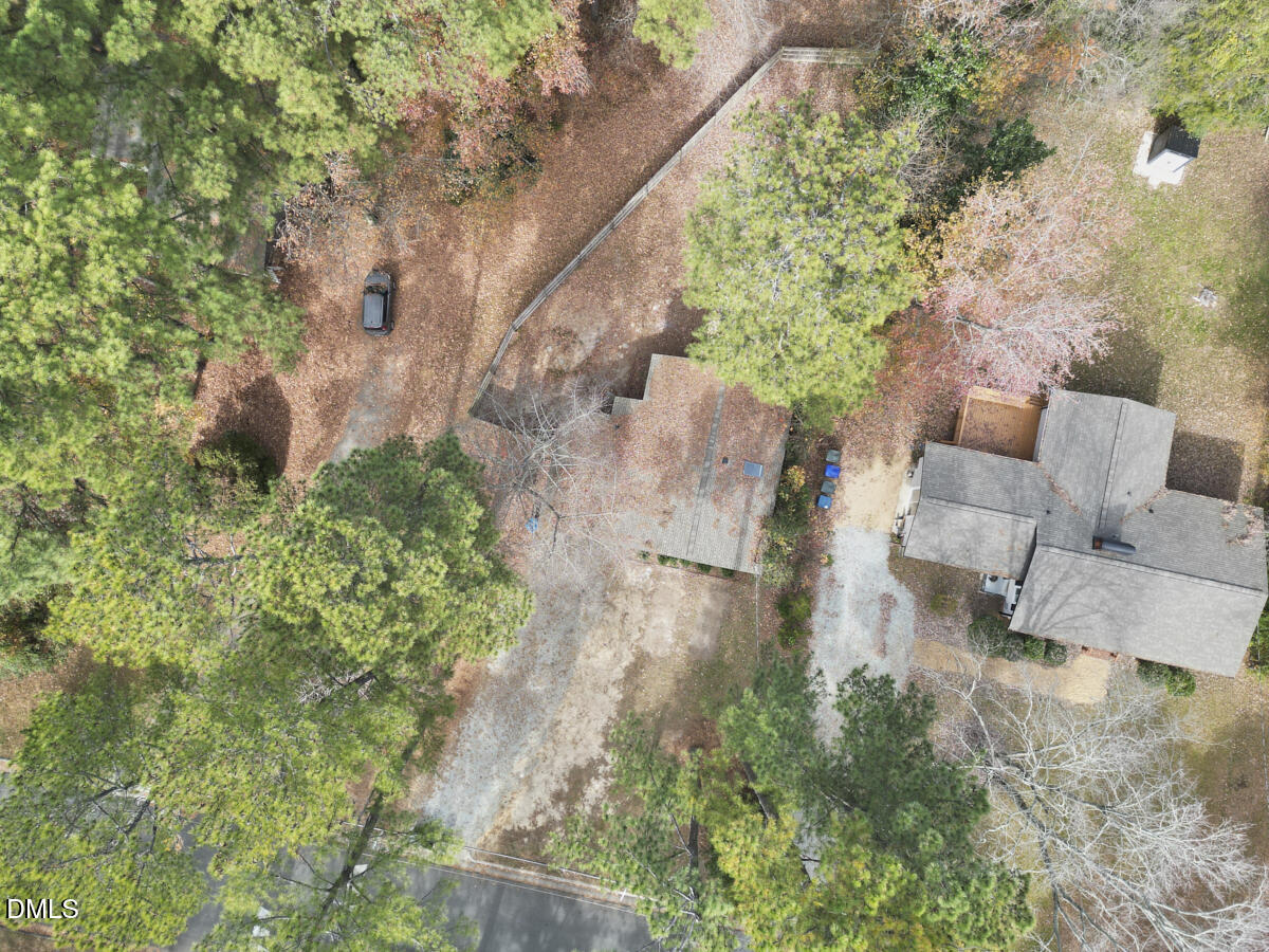 2128 Strebor Street Durham, NC 27705 - Photo 46 of 51 an aerial view of residential house with outdoor space