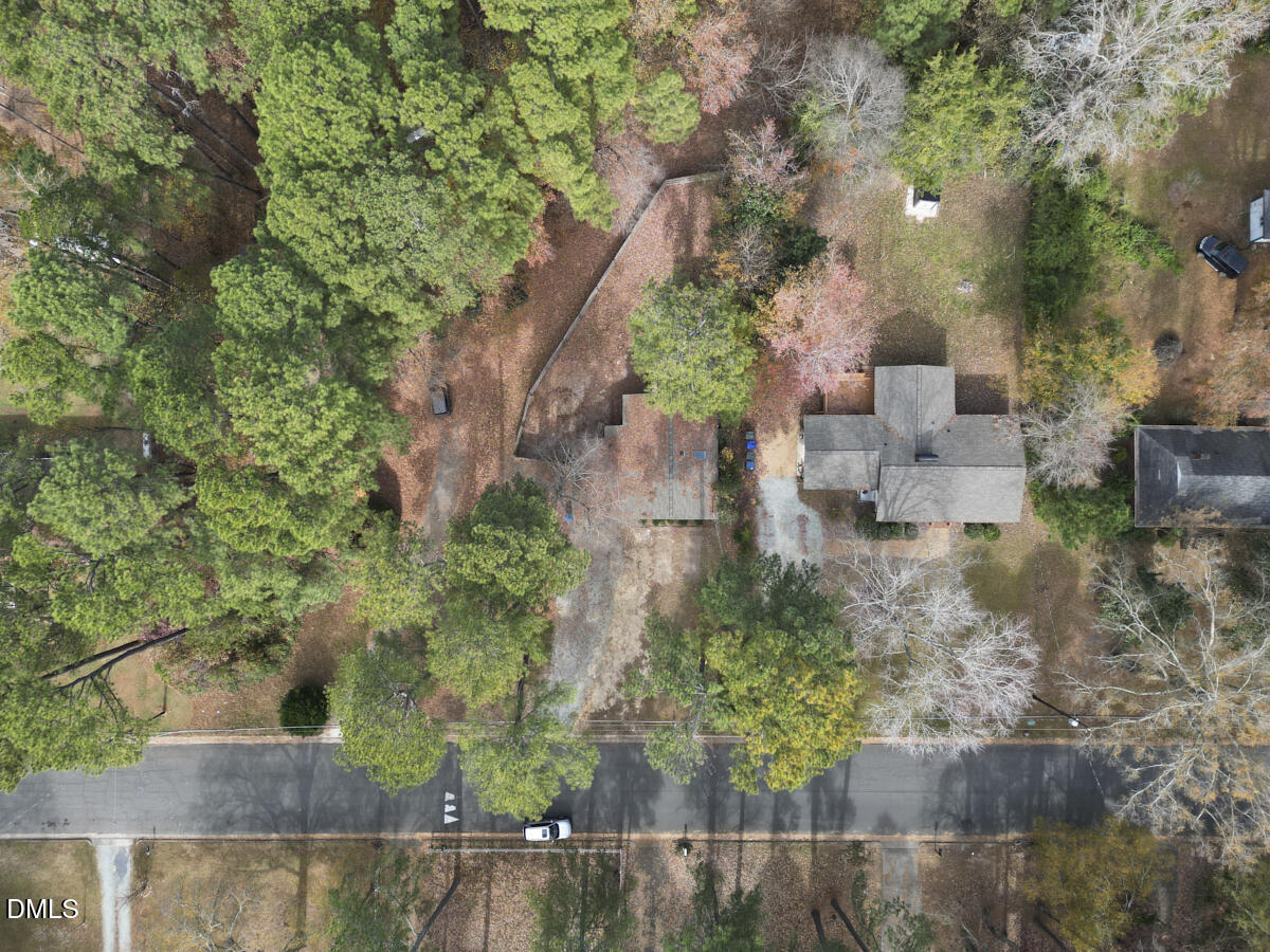 2128 Strebor Street Durham, NC 27705 - Photo 47 of 51 an aerial view of a house with outdoor space